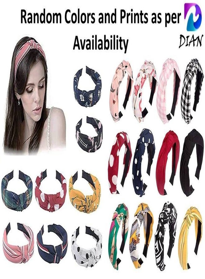 DIAN Multicolor Pack of 15 Hair Scrunchies & Hair bands, Hair Ponytail Holder, Hair Tie, Hair Bow, Rubber Band in Satin, Velvet, & Printed for Girl, Teens and Women - Image 4