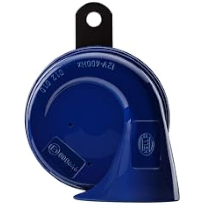 HELLA 012010801 Blue Trumpet Horn Kit 12 V 400500 Hz Universal Fit - Image 2
