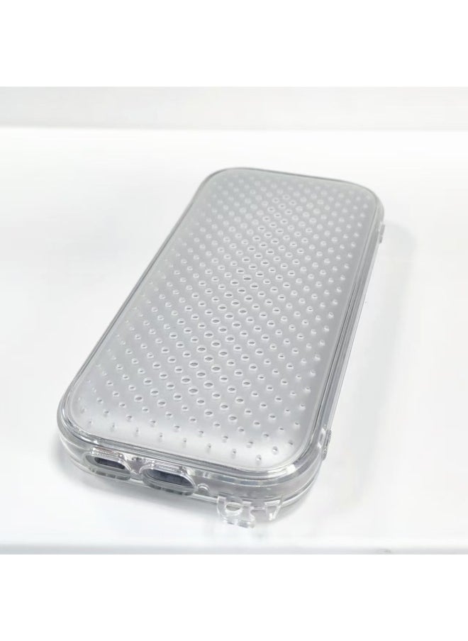 Generic Suitable For Apple Vision Pro Battery Protective Case Apple Power Charging Treasure Protective Case Portable Storage Hanging Bag-Specifications:Transparent  - Image 3