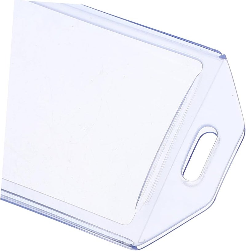 Artibetter 10 قطعة من حاملي بطاقات الأمتعة الشفافة من PVC لملصقات الأمتعة للسفر - Image 4