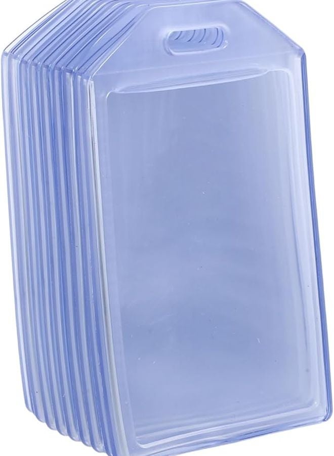 Artibetter 10 قطعة من حاملي بطاقات الأمتعة الشفافة من PVC لملصقات الأمتعة للسفر - Image 1