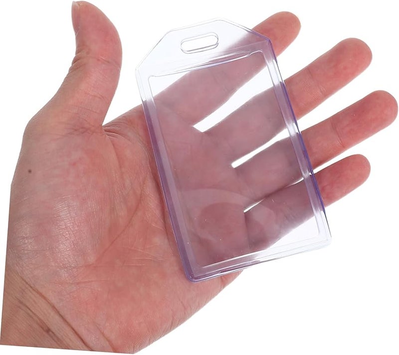 Artibetter 10 قطعة من حاملي بطاقات الأمتعة الشفافة من PVC لملصقات الأمتعة للسفر - Image 5