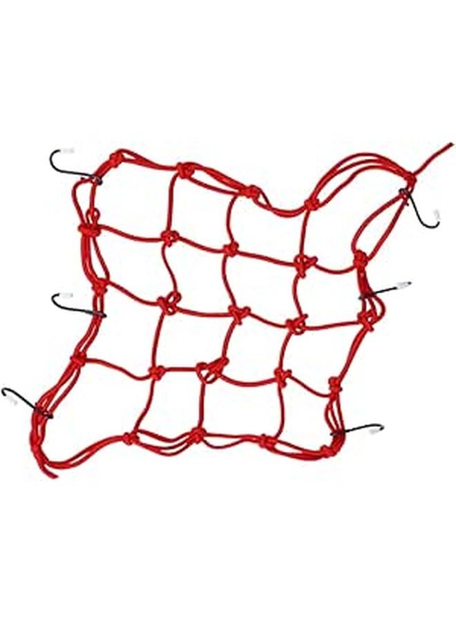 Elastic Heavy Duty Motorcycle Cargo Net Cover with Adjustable Hooks for Outdoor Travel - Image 1