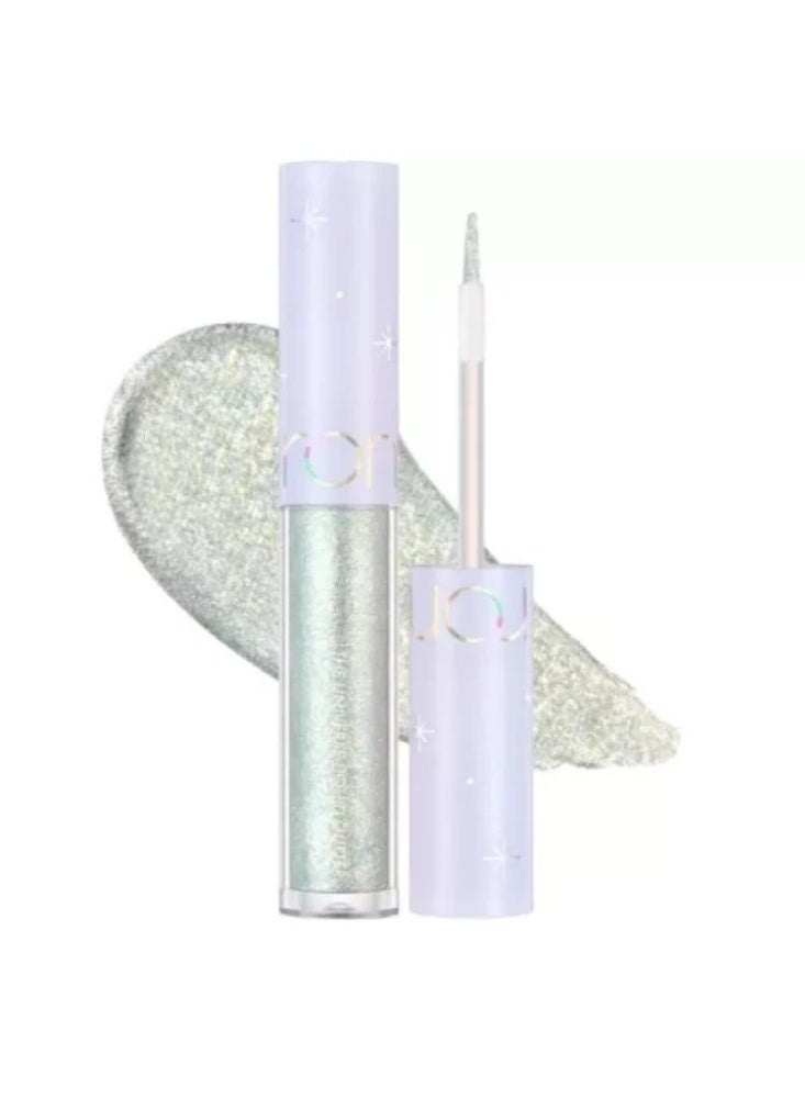 ROM و ND ظلال عيون سائل لامع جليتر من روماند - 08 MINTY WAY