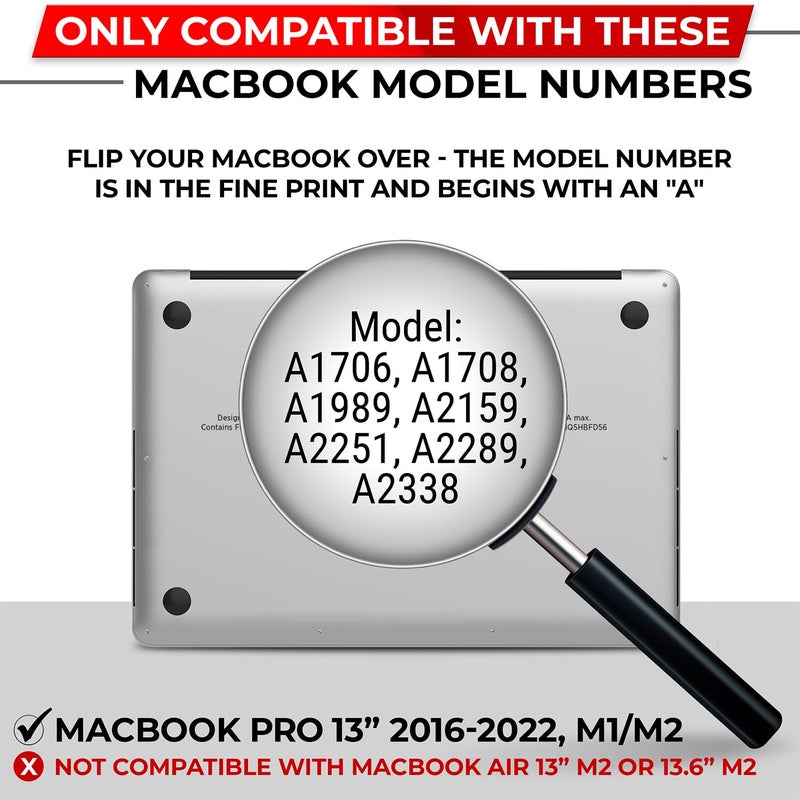 SightPro Magnetic Privacy Screen for MacBook Pro 13 Inch (2016, 2017, 2018, 2019, 2020, 2021, 2022, M1, M2) Removable Laptop Privacy Filter Shield and Protector - Image 2