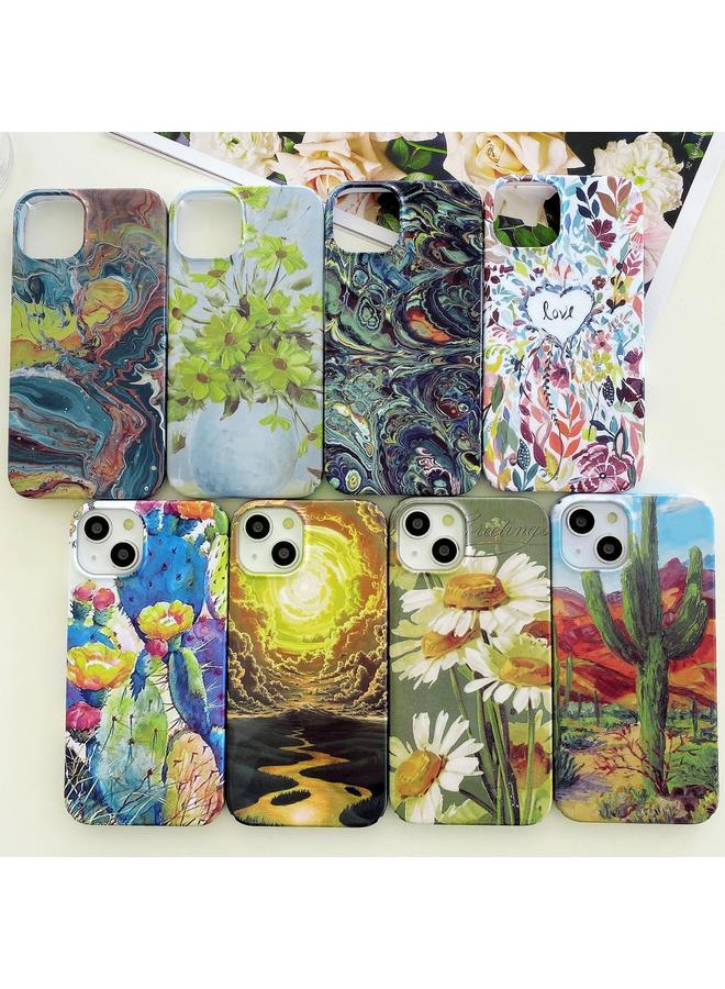 Zaboon Case For iPhone 12 Pro Max Varnishing Water Stick PC Phone Case - Image 2