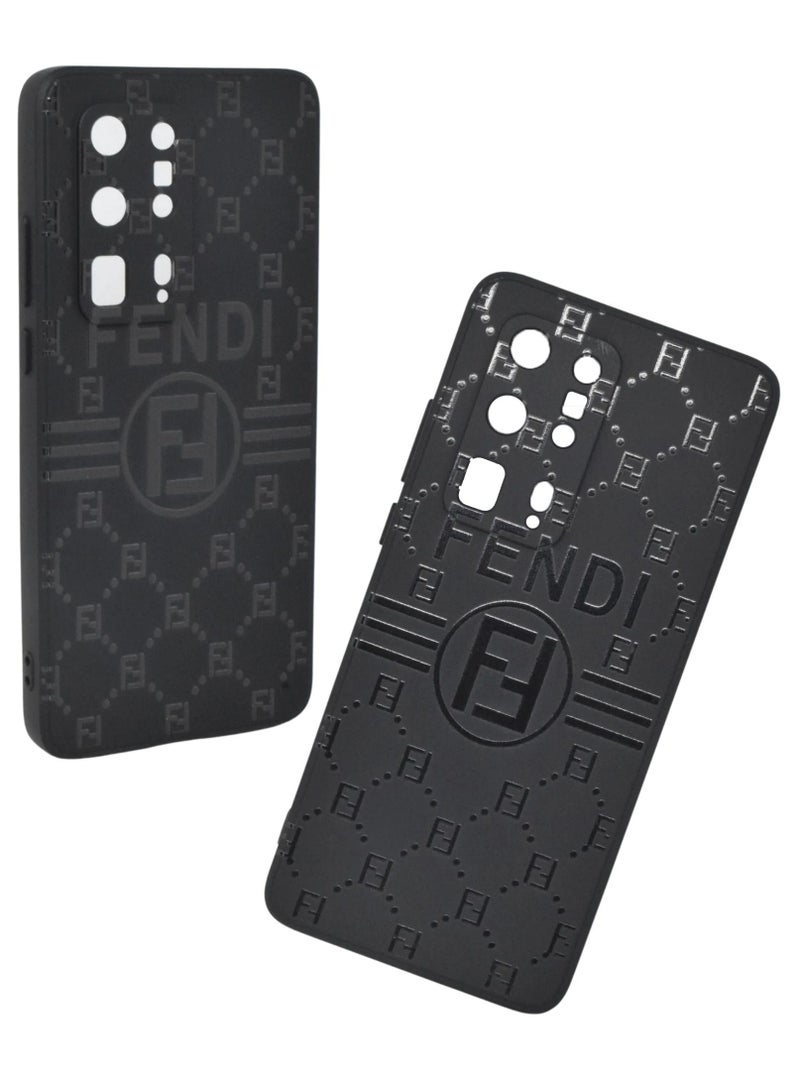 Houmt Silicone Protective Case Cover For Huawei P40 Pro Plus With Inside Microfibre Lining Cloth Full Body And Camera Protection Case Cover Compatible With Huawei P40 Pro Plus - Image 3