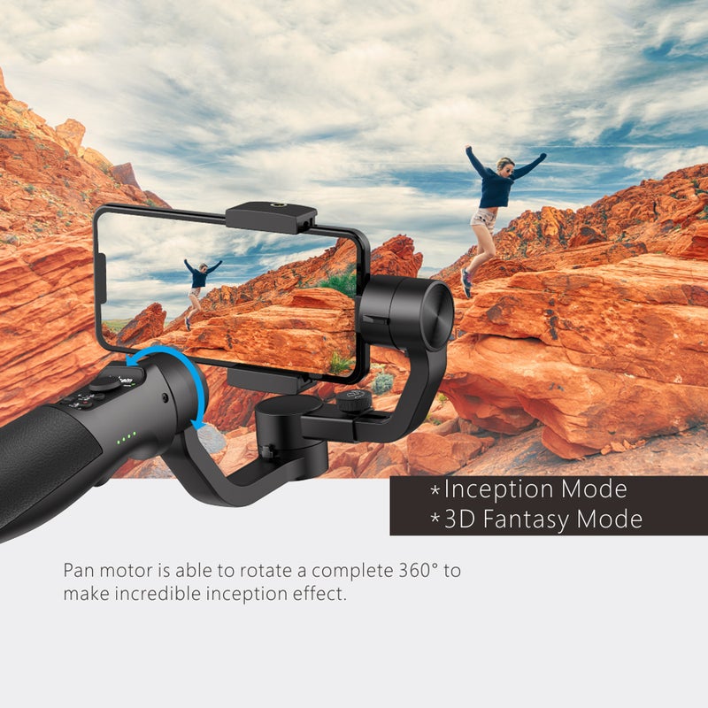 hohem iSteady Mobile+ 3-Axis Handheld Gimbal Stabilizing Support- LU-DD1149 - Image 2
