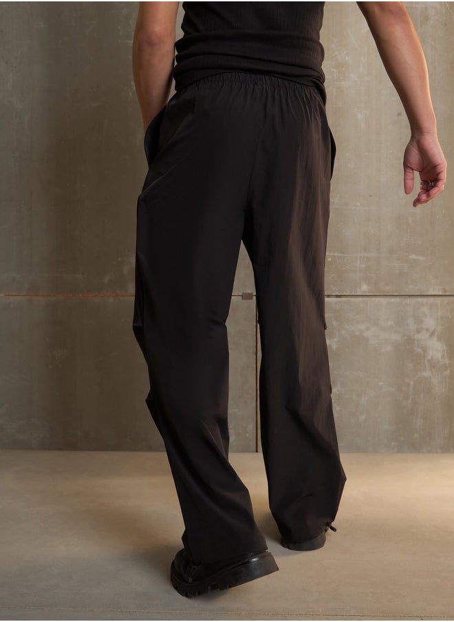 SASSAFRAS Front Invert Pleat Baggy Parachute Pants  - Image 5