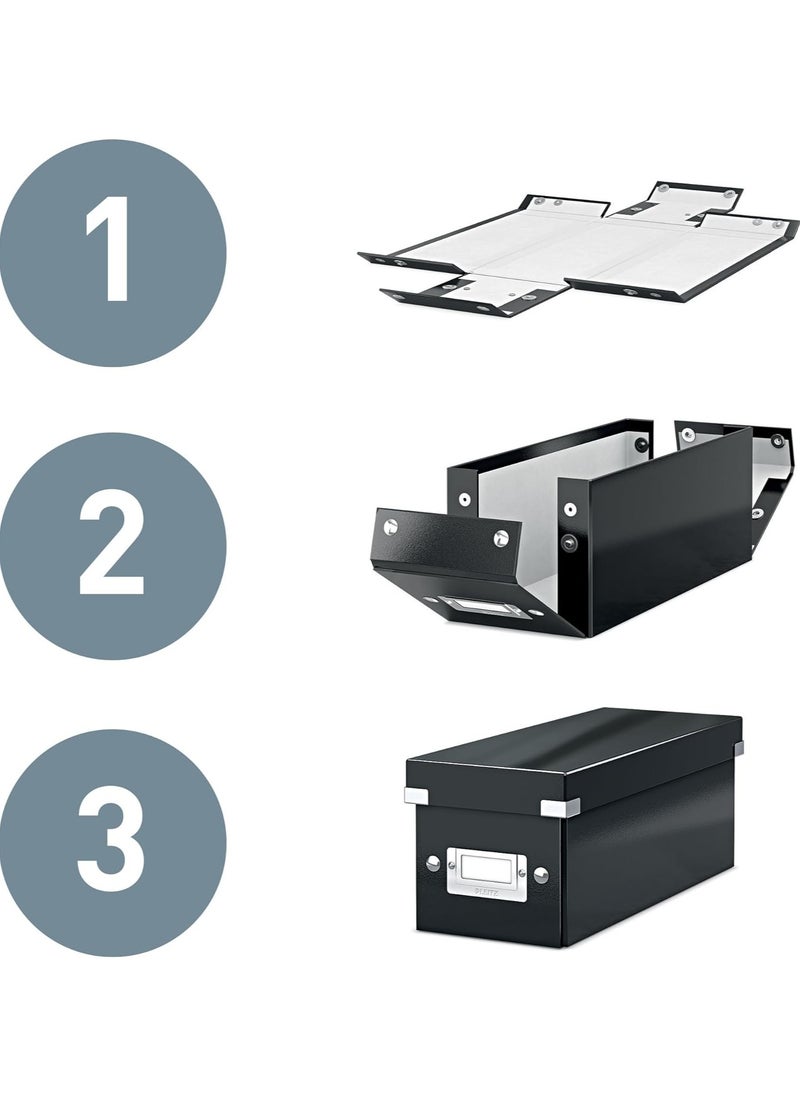 LEITZ - Leitz Click & Store Storage And Transport Box A3 Black - Image 1