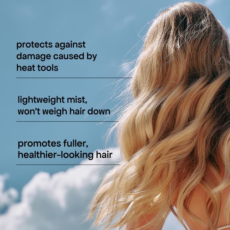 BONDIBOOST Heat Protectant Spray [4.23 fl oz], Heat Protection Spray for Hair Styling + Lightweight Mist to Prevent Heat Damage for Hair & Improve Split Ends, Sulfate/Paraben Free for Women & Men - Image 2
