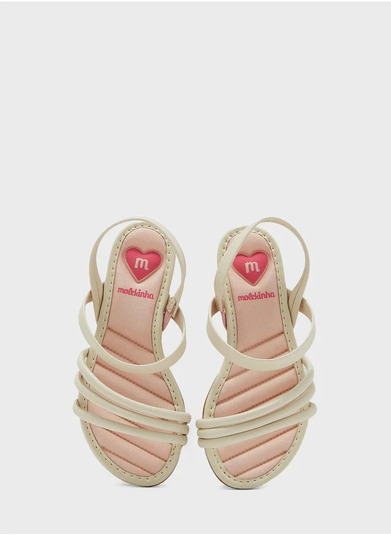 MOLEKINHA Youth Kara Back Strap Sandals