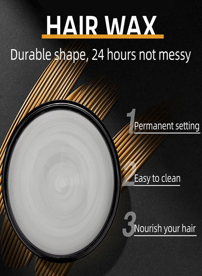 ZIBARBER Hair Clay，Super High Hold, Matte Finish，organic ingredients that promote hair and scalp health，For Natural Texture Hairstyles (100g) - Image 3