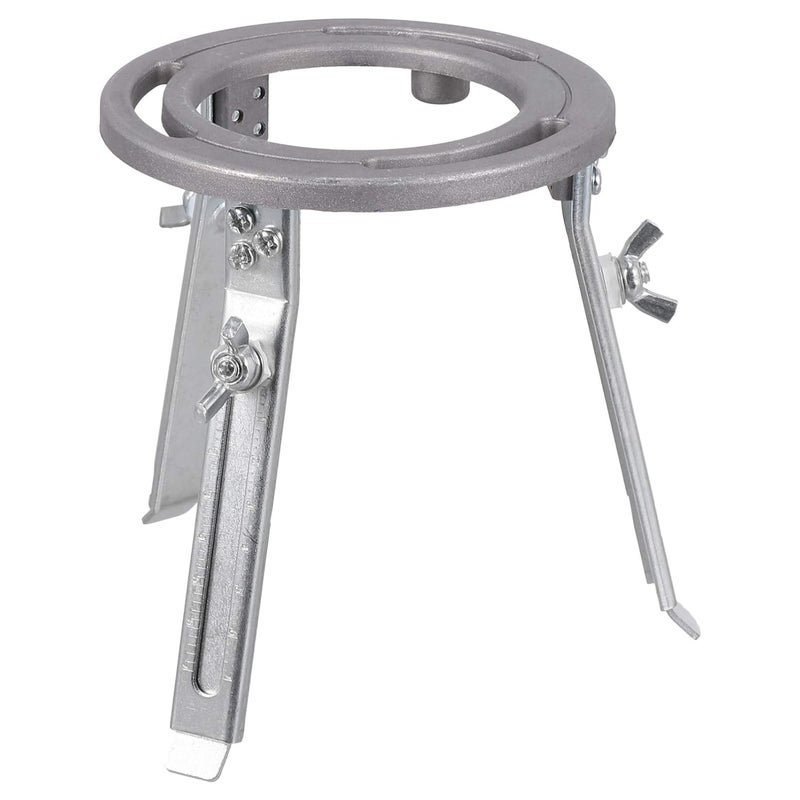 klarako Tripod Stand Laboratory Oil Burner Experiment Tripod Burner Beaker Support Aluminum Alloy Heating for Stand Water Lamp Stand - Image 1