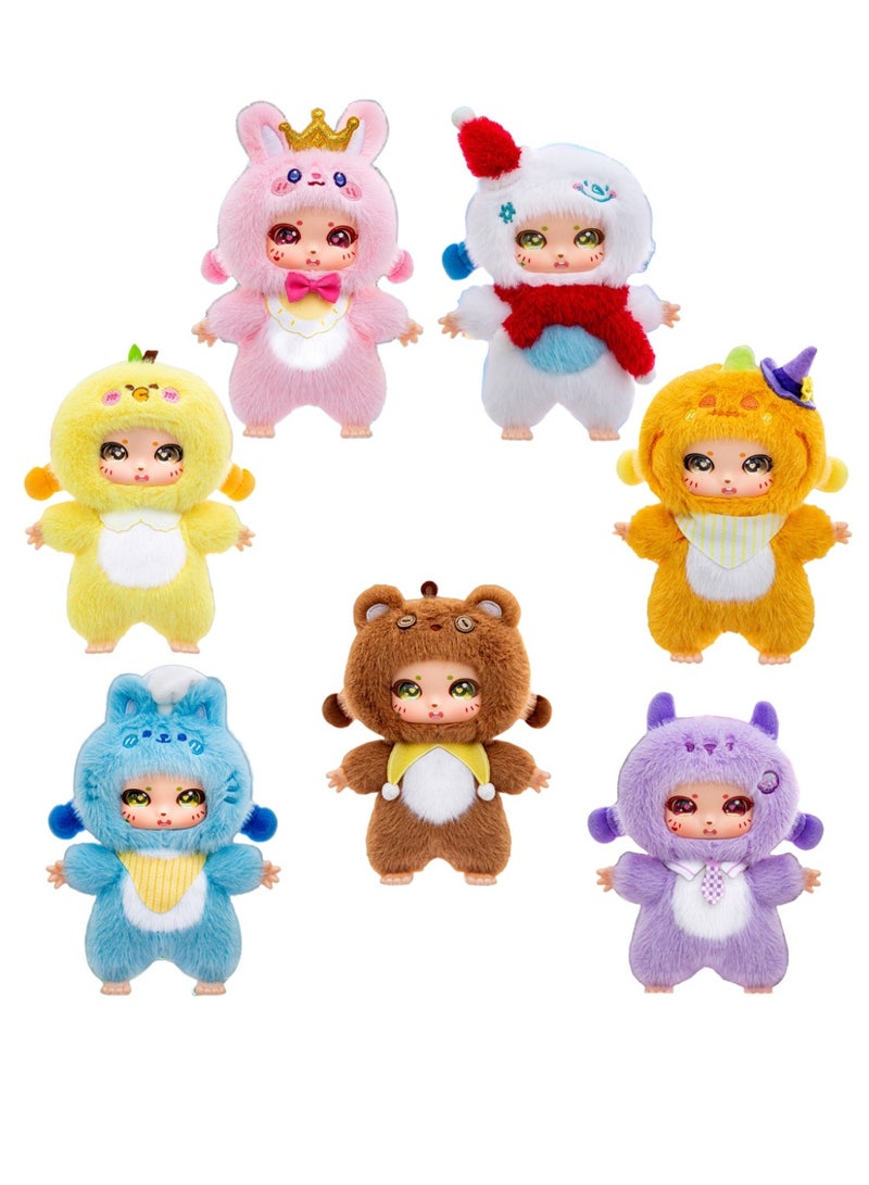 Dreamer 7-PACKS Bag Pendant, Dreamer Series Vinyl Plush Toy, Doll Height 15 cm - Image 1