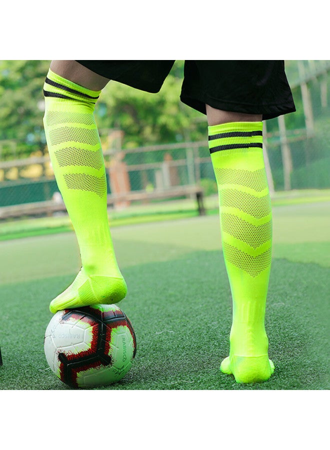 Victoriatourist Kids Soccer Socks Long Tube Towel Bottom Autumn Winter Professional Sports Men's Sweat-absorbing High Tube Anti-slip School Compeion Socks - Image 3
