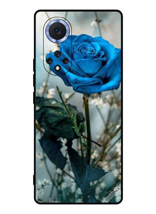Covernex Protective Case Cover For Honor 50 Pro Blue Rose  - Image 1