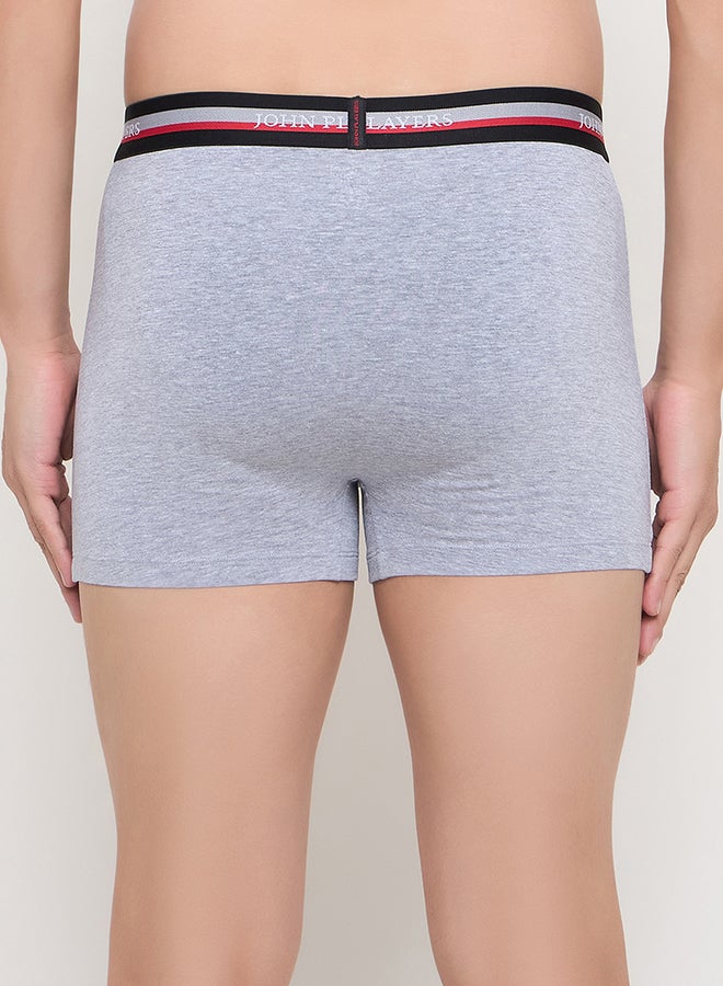 John Players John Player Pack of 2 - Solid Trunks with Elastic Waistband - Image 5