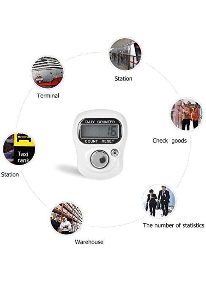 Smart Digital Tasbih Ring with Digital Display for Men and Women Modern Wearable Zikr Ring - Image 5