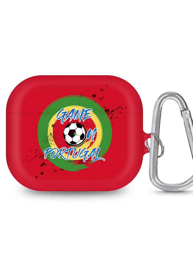 Stylizedd - StylePods Case for Airpods 3rd Gen Case With Anti-Lost Keychain - Game on Portugal - Image 1