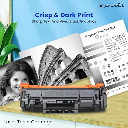 ProDot ProSeries 071 Toner Cartridge Replaces Canon CRG 071 Compatible with Canon LBP122dw /MF275dw ,MF272dw I 1200 Page Yield I 1 Year Warranty (1 PC) - Image 4