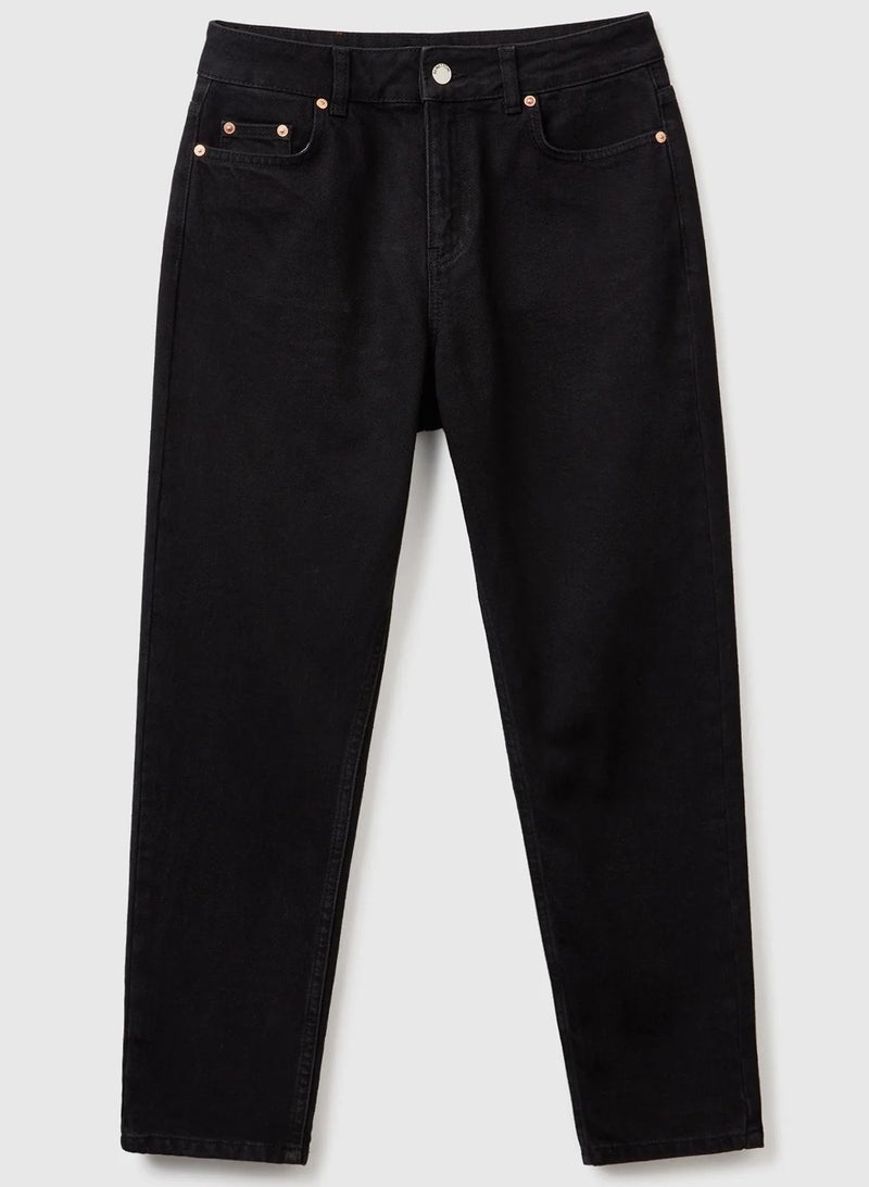 UNITED COLORS OF BENETTON Chinos In Velvet With Stretch Waist - Image 2