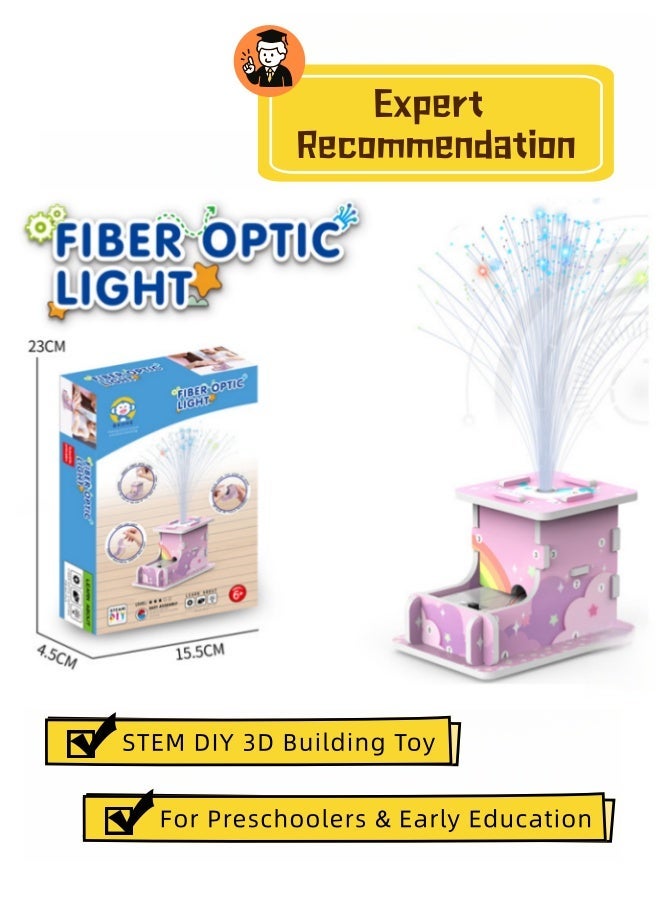 Saudi Select Enchanting STEM DIY Fiber Optic Light Building Toy for Early Development - Fun Learning & Education Science Kit - Image 1
