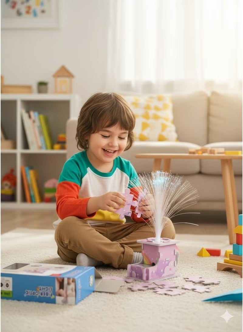 Saudi Select Enchanting STEM DIY Fiber Optic Light Building Toy for Early Development - Fun Learning & Education Science Kit - Image 2