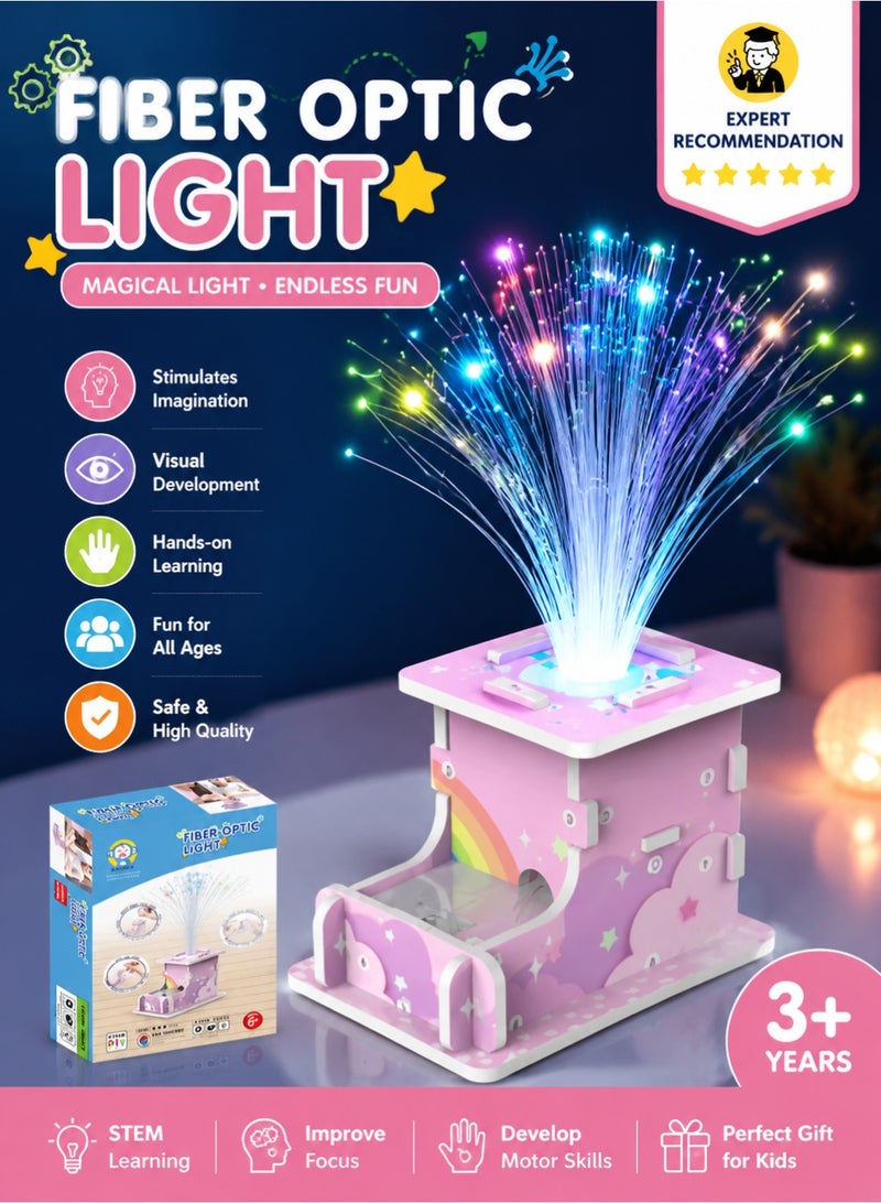 Saudi Select Enchanting STEM DIY Fiber Optic Light Building Toy for Early Development - Fun Learning & Education Science Kit - Image 1