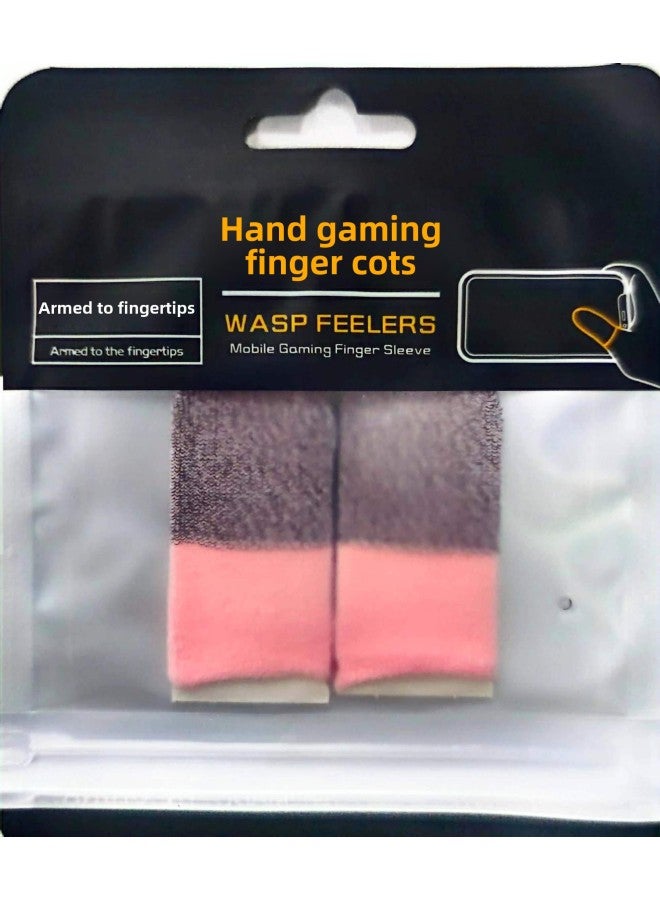 Crimson Double Color Game Finger Coat Hand Swim Anti-sweat Walking Artifact Touch Screen Gloves Breathable Chicken Finger Coat-Product Color:Toner Pink Double  - Image 1