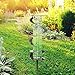 La Crosse Technology La Crosse Technology La Crosse 704-56357-INT Helix Spiral Metal Rain Gauge, Hammered Bronze  - Image 2