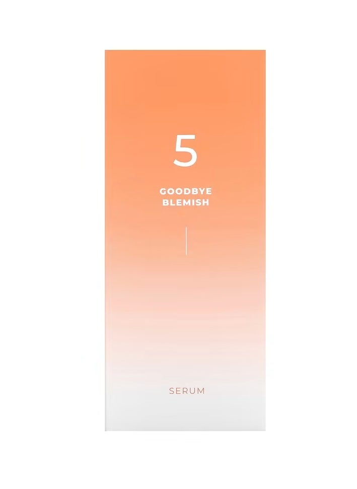 numbuzin - numbuzin No.5 Goodbye Blemish Serum | Vitamin C, Niacinamide, Antioxidant, Brightening Hyperpigmentation, Dark Spots, Acne Scars, Lightweight Gel | Korean Skin Care for Face, 1.69 fl oz - Image 1