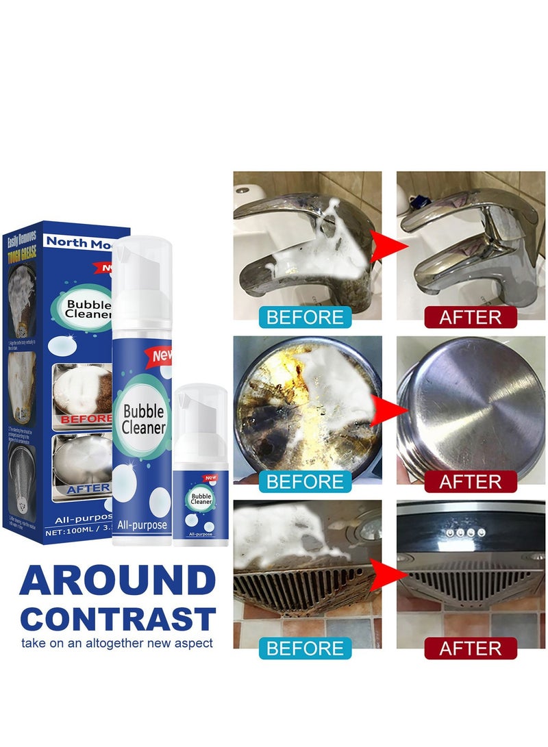 NORTH MOON Kitchen oil stain foam cleaner, smoking machine, kitchenware, heavy oil stain cleaning, decontamination, freshness and odor elimination - Image 4