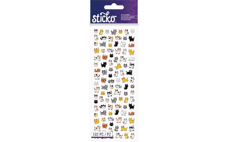Sticko Tiny-Cat (102 Pieces) 8600075, Other - Image 3