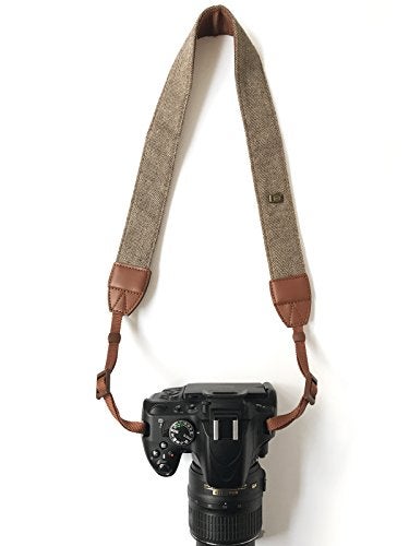Alled Camera Strap Neck, Adjustable Vintage Soft Camera Straps Shoulder Belt for Women/Men,Camera Strap for Nikon/Canon/Sony/Olympus/Samsung/Pentax ETC DSLR/SLR - Image 3