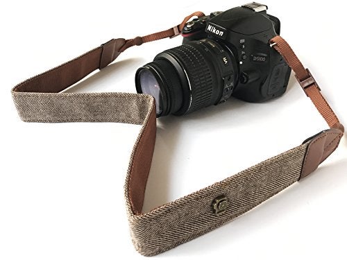 Alled Camera Strap Neck, Adjustable Vintage Soft Camera Straps Shoulder Belt for Women/Men,Camera Strap for Nikon/Canon/Sony/Olympus/Samsung/Pentax ETC DSLR/SLR - Image 4