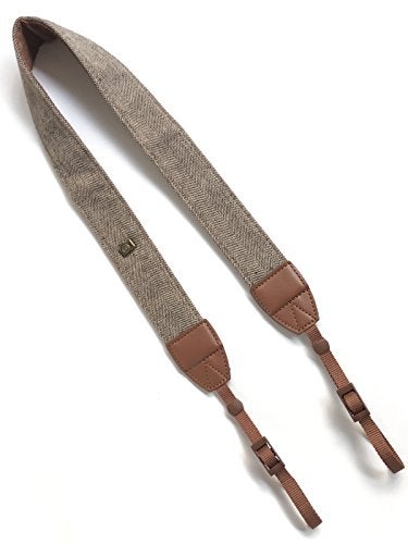Alled Camera Strap Neck, Adjustable Vintage Soft Camera Straps Shoulder Belt for Women/Men,Camera Strap for Nikon/Canon/Sony/Olympus/Samsung/Pentax ETC DSLR/SLR - Image 2