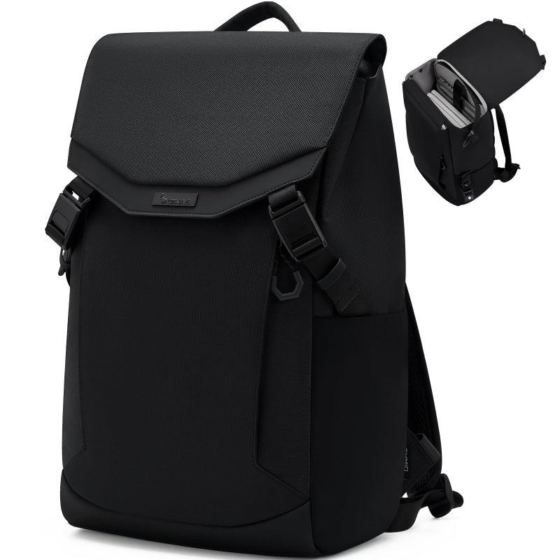 OIWAS Backpack for Men, 16 Inch Laptop Backpack for Men with Magnetic Buckle, Water-Resistant Travel Laptop Backpack - Image 1