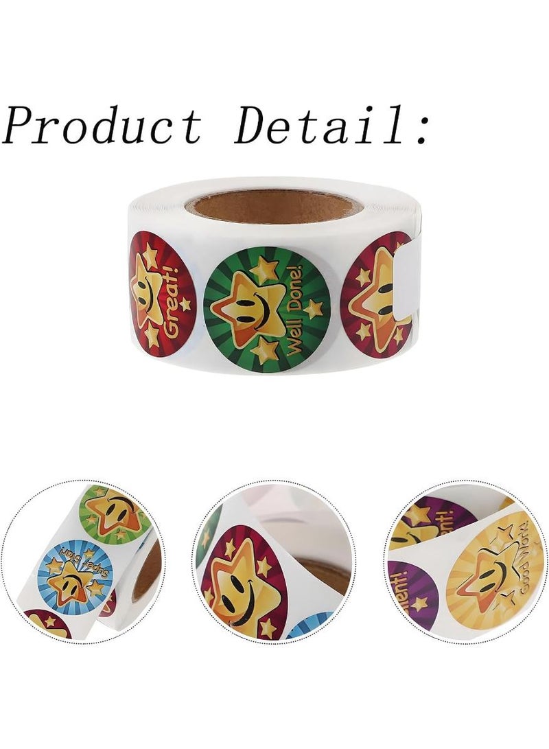 فوميمو ملصقات مكافآت نجوم للاطفال ، 3000 قطعة ملصقات ملونة بتصميمات حيوانات ممتعة، مكافآت تدريب على استخدام المرحاض، مثالية لمخططات السلوك في الفصل الدراسي ولوازم المعلمين وأنشطة ما قبل المدرسة - Image 3