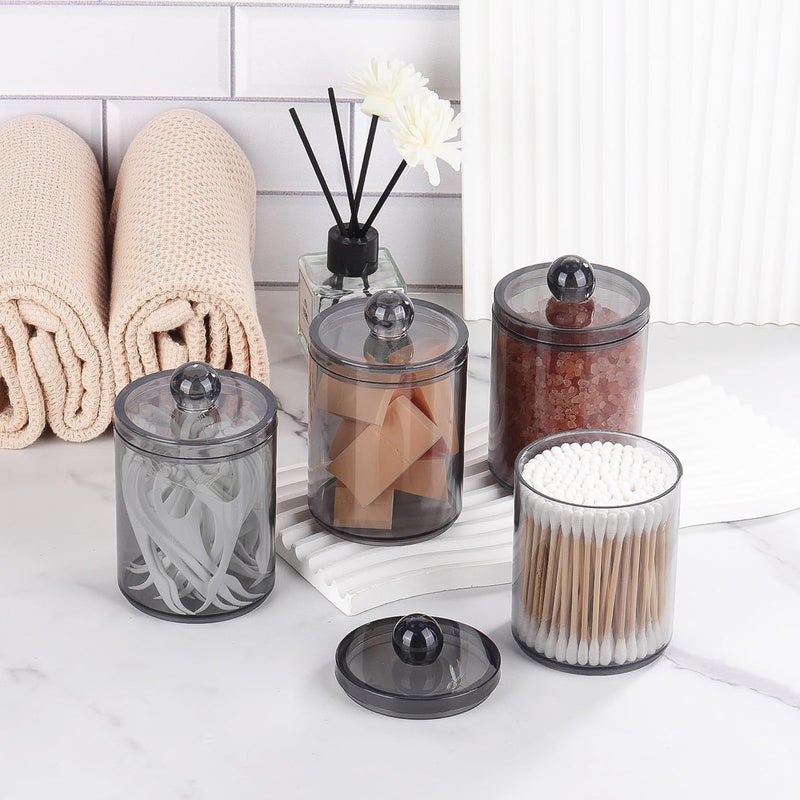 Xpandio Cotton Swab Dispenser, Cotton/Earbud Holder Storage Box, Cosmetics Makeup Storage Holder Box for Women Organizer Container - Image 4
