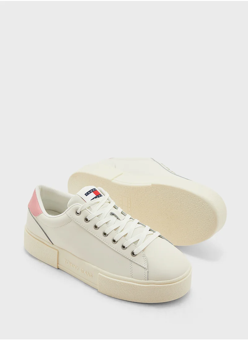 TOMMY JEANS TJW FOXING FLATFORM SNEAKER