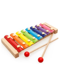 MAGIC VAULT 4 IN 1 WOODEN Early Education Baby Toys, (Sorting & Stacking Toys + Piano Xylophone + Bead Maze Roller Coaster + Color Balls Sorting) Toddlers Montessori Wooden Toys for Boys Girls  - Image 4