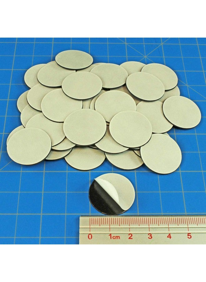 LITKO 25Mm Circular Heavy Duty Flexible Magnet With Adhesive Backing (50) - Image 2