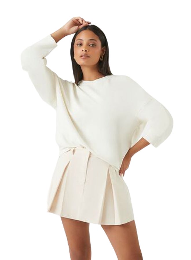 FOREVER 21 Drop-Sleeve Crew Top - Image 1