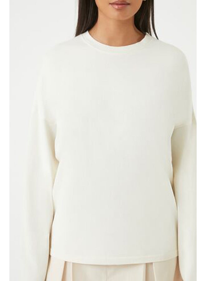 FOREVER 21 Drop-Sleeve Crew Top - Image 5