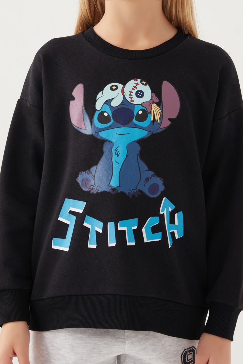 STITCH Toy Black Girl Sweatshirt  - Image 3