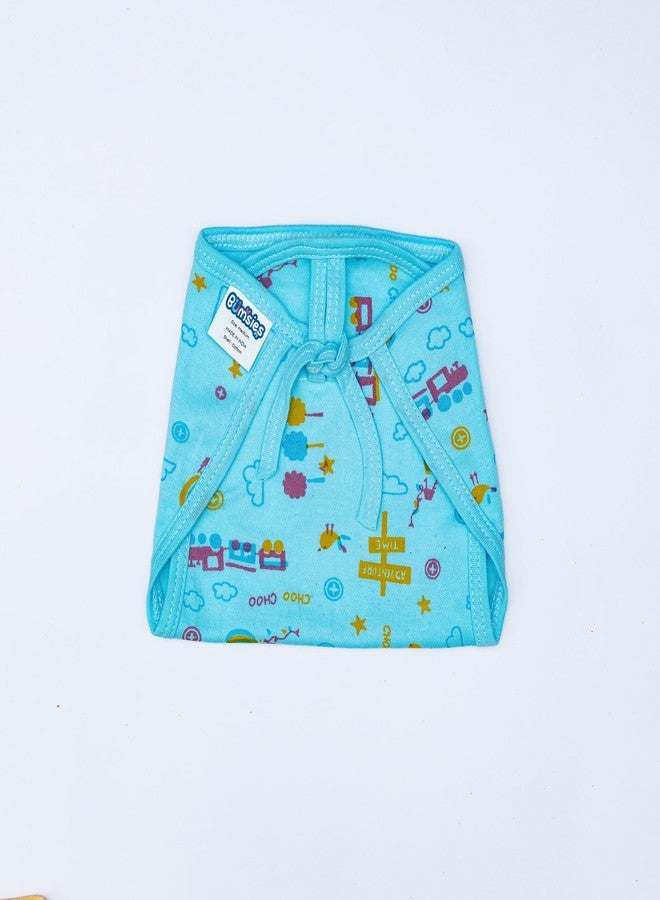 Bumsies Tie up Nappy For Babies, Reusable, Washable Soft Muslin Cotton Nappy/Langot for New Born Baby | Gentle on Baby Skin, Pack of 12 | Helps in Potty Training | Small, Dyd, Printed - Image 5