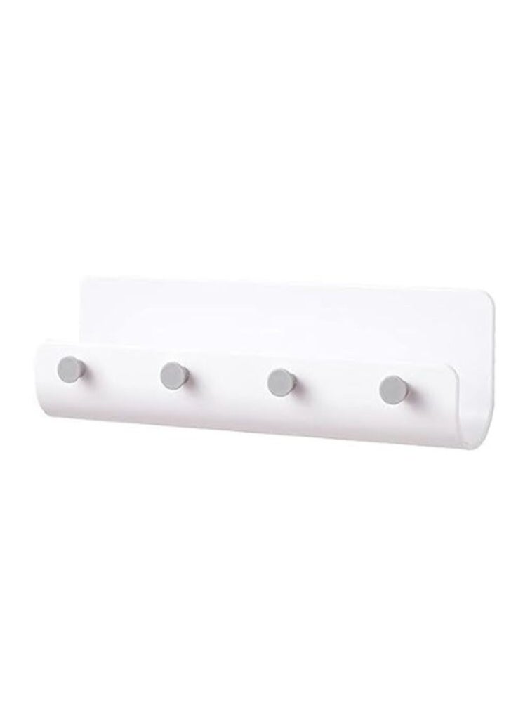 MIRFA Wall Mounted Adhesive Key Holder With Phone Holder  - Image 1