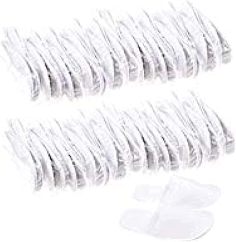 Rocutus 12 Pair Disposable SlippersDisposable Slippers Bulk Guest SlippersFit Up to US Men Size 8 Women Size 9NonSlip Slippers for Hotel Home Guest UseTrainTravel Use 12 Pair