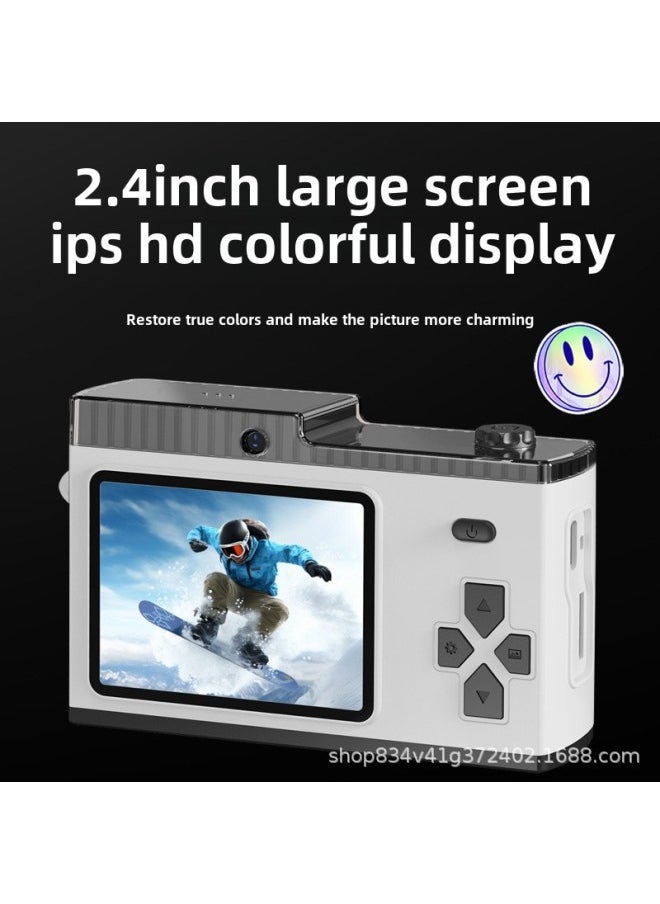 Generic Explosions Y5 Digital Camera Student Party CCD Retro Camera WiFi Transmission Mobile Phone High Pixel Can Be A Generation Of Hair-Colour:"high-end Version  +  + Data Cable + Lanyard"  - Image 3